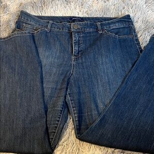 Bandolino Women's Straight Leg Blue Jeans